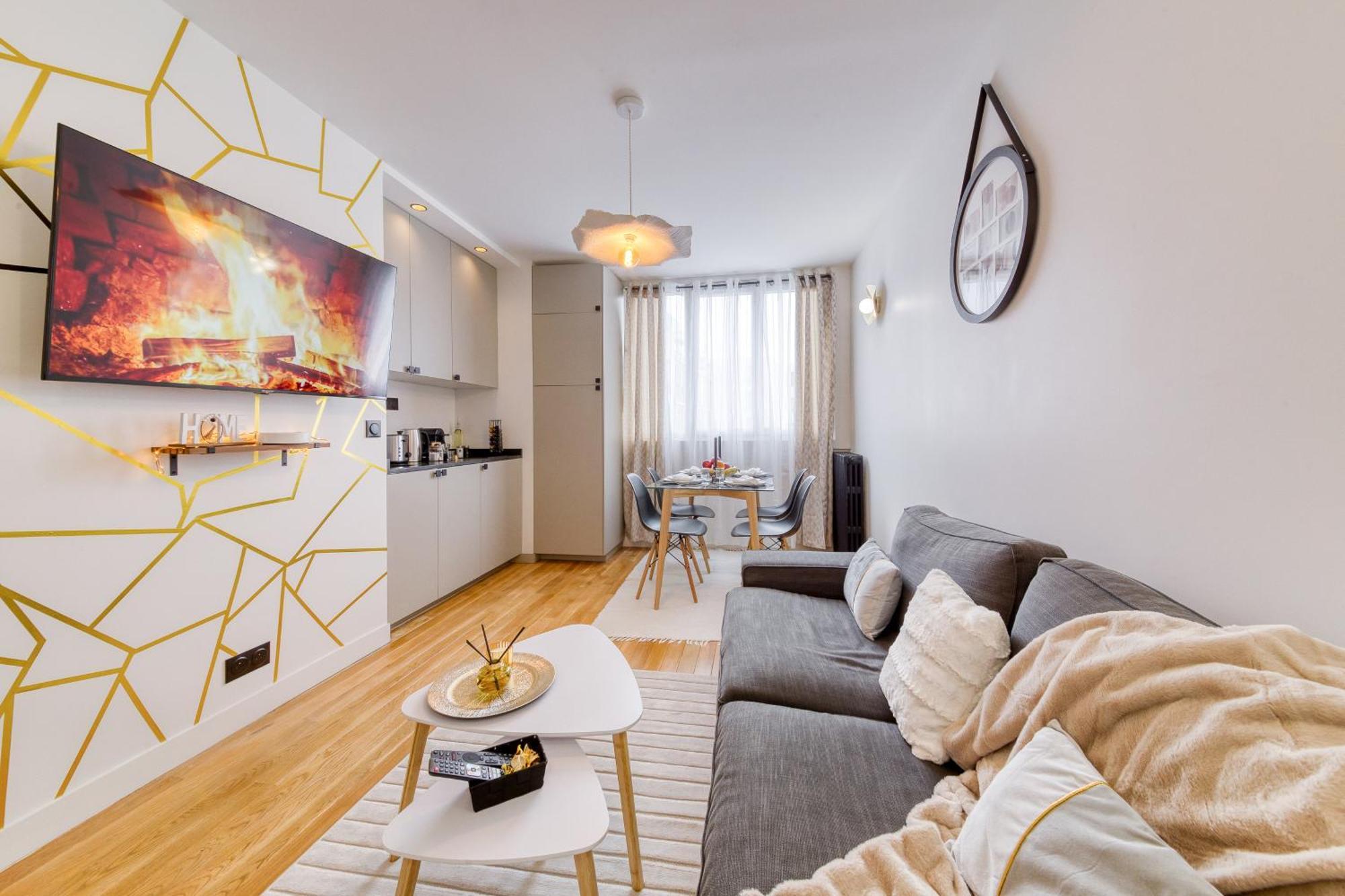 L'Audace T2 Refait A Neuf A Vanves Extérieur photo